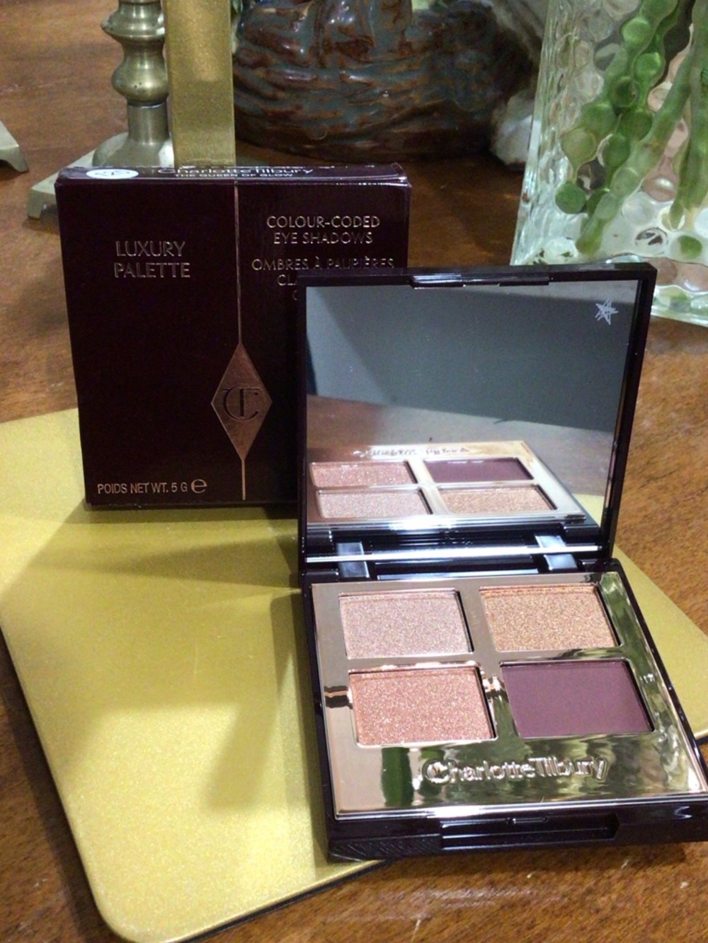 Charlotte Tilbury Luxury Eyeshadow Quartet - Rose Gold & Plum